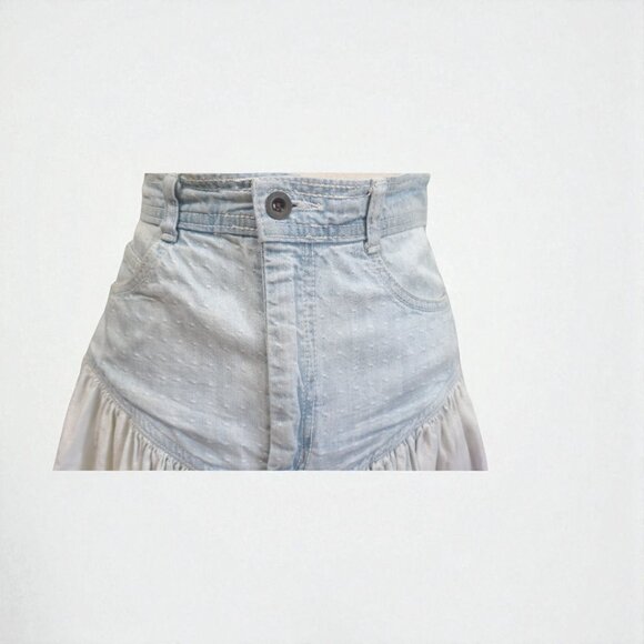 Vintage 41 Park Denim & Cotton Prairie Skirt - Picture 4 of 6
